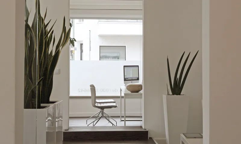 Eingangsbereich der LAB/ Beratungsstelle Hohenzollerndamm